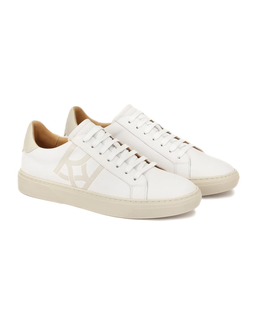 Kazar-Bequeme-Herren-Sneaker-mit-Schnürverschluss-weiss