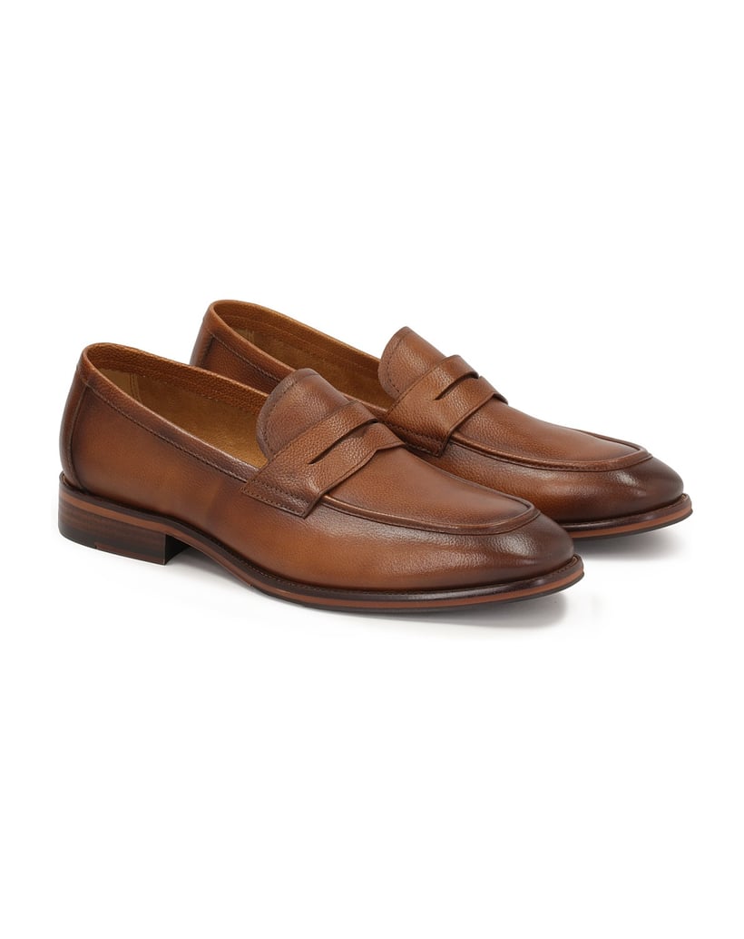 Kazar-Braune-Leder-Slipper-braun