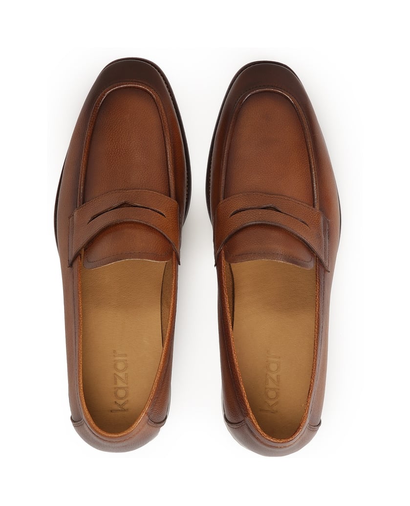 Kazar-Braune-Leder-Slipper-braun