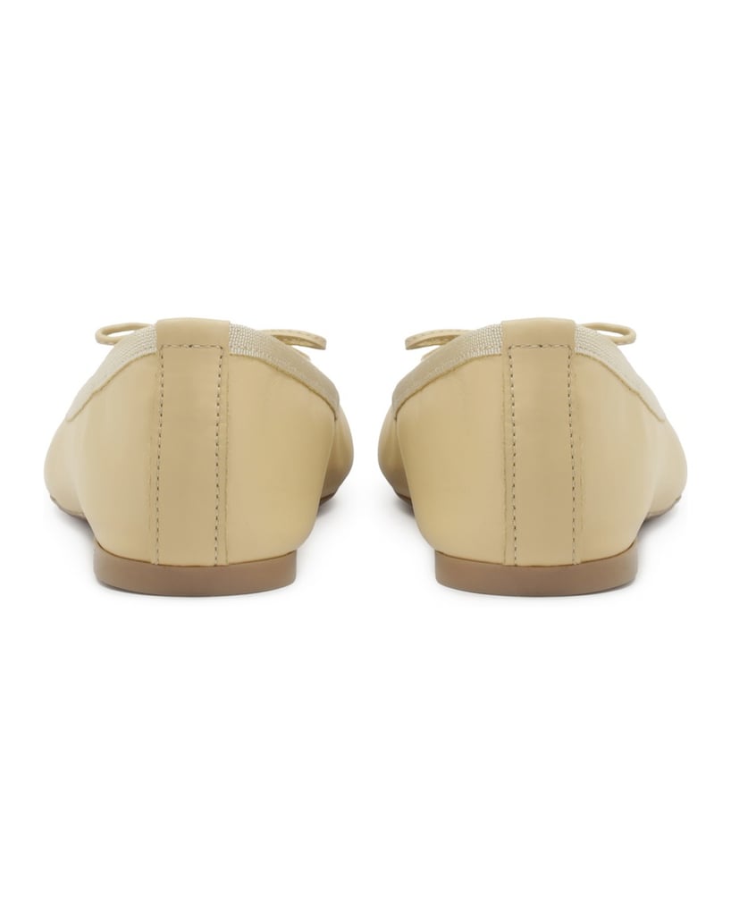 Kazar-Klassische-Leder-Ballerinas-in-Creme-weiss