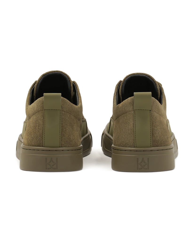 Kazar-Herren-Turnschuhe-in-khaki-Farbe-oliv