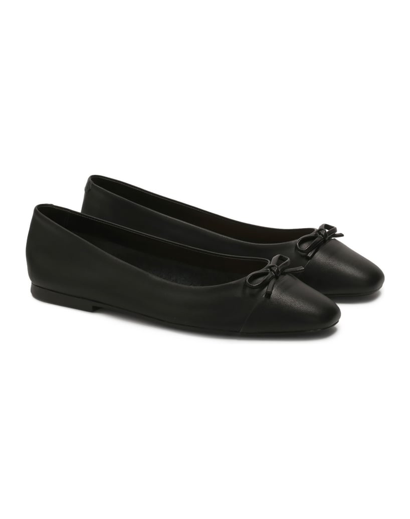 Kazar-Schwarze-vielseitige-Lederballerinas-schwarz