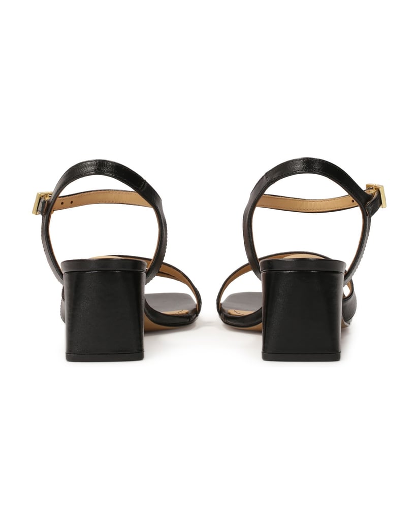 Kazar-Schwarze-Ledersandalen-mit-breitem-Absatz-schwarz
