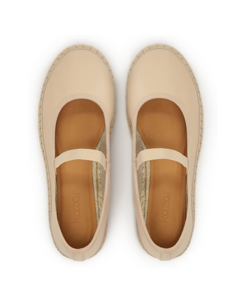 Kazar-Espadrilles-zum-Hineinschlüpfen-in-Puderfarbe-pink