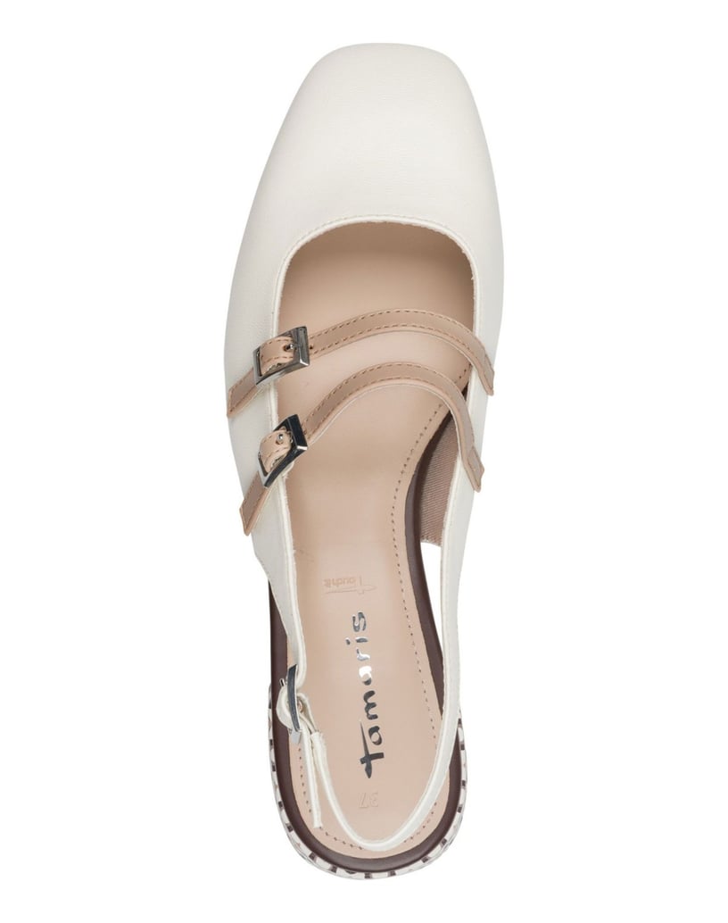 TAMARIS-Slingpumps-weiss