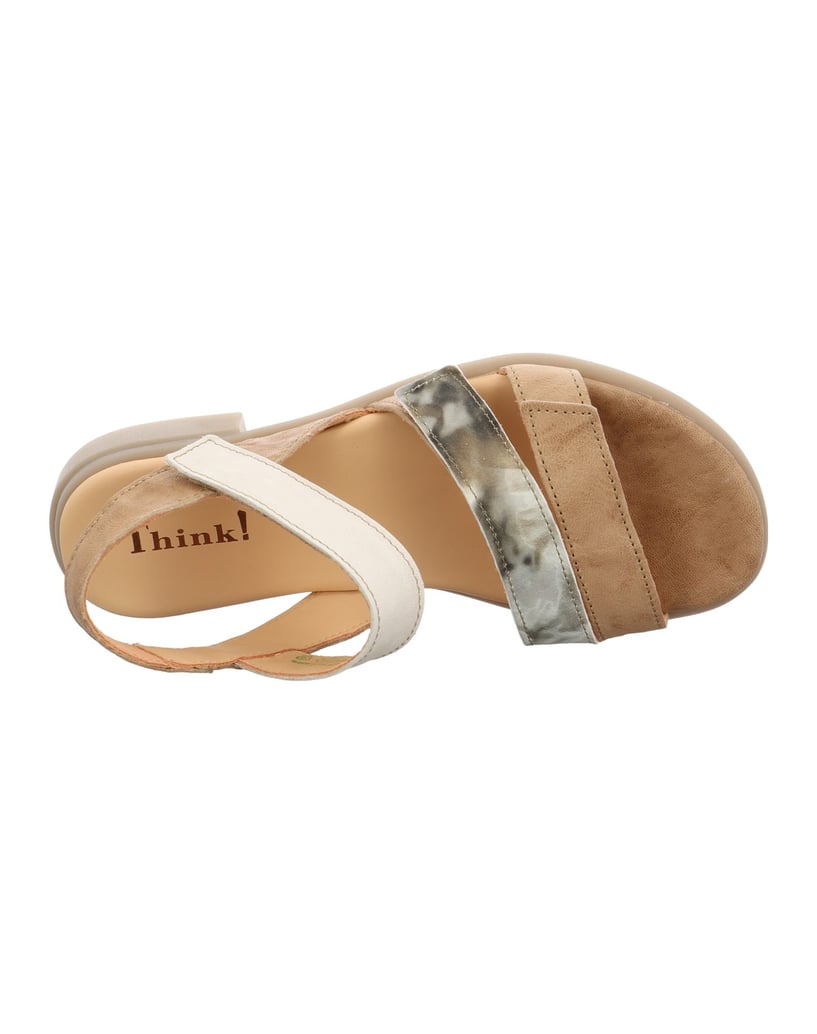 Think-Riemchensandale-KAMAA-beige