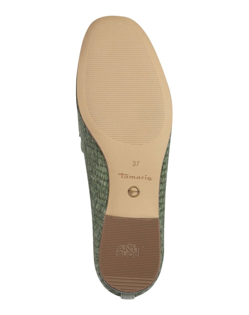 TAMARIS-Slipper-grün