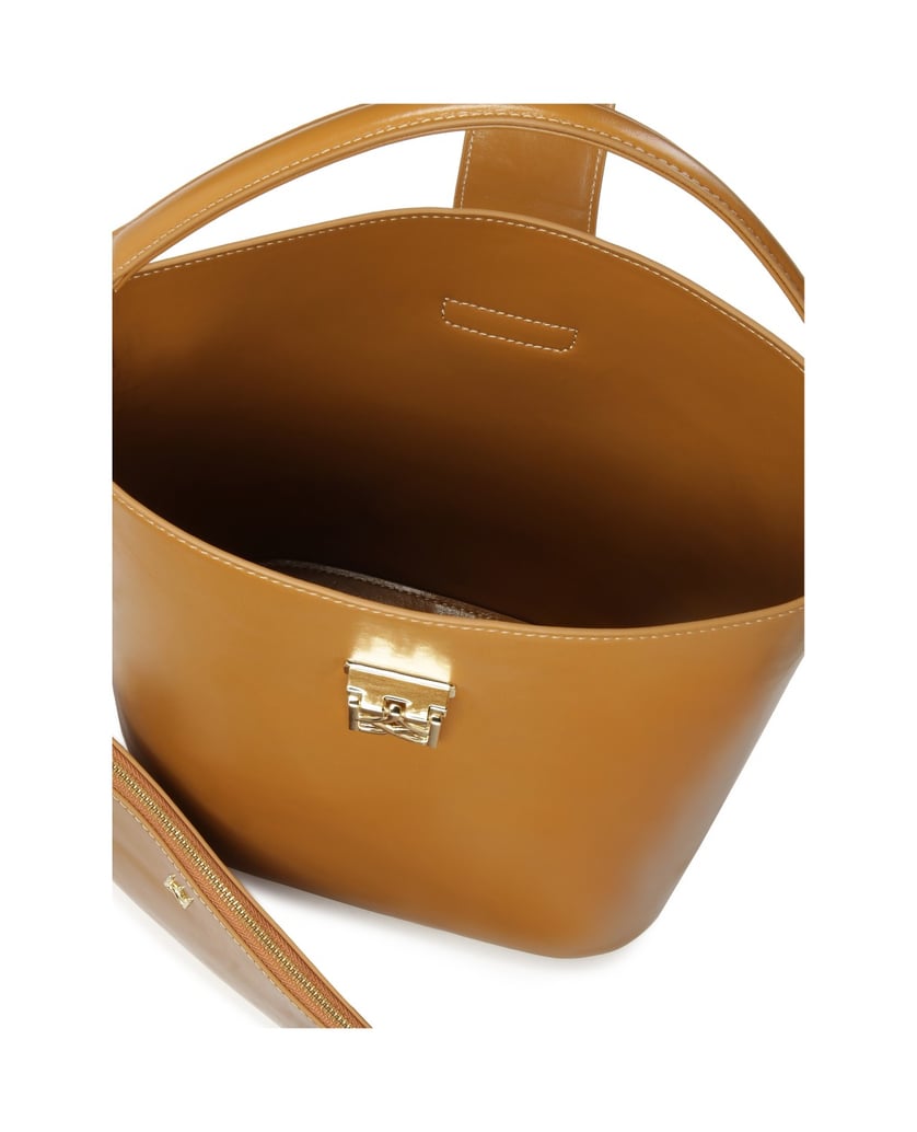 Kazar-Hellbraune-Handtasche-mit-zusätzlicher-Tasche-und-Handgriff-camel