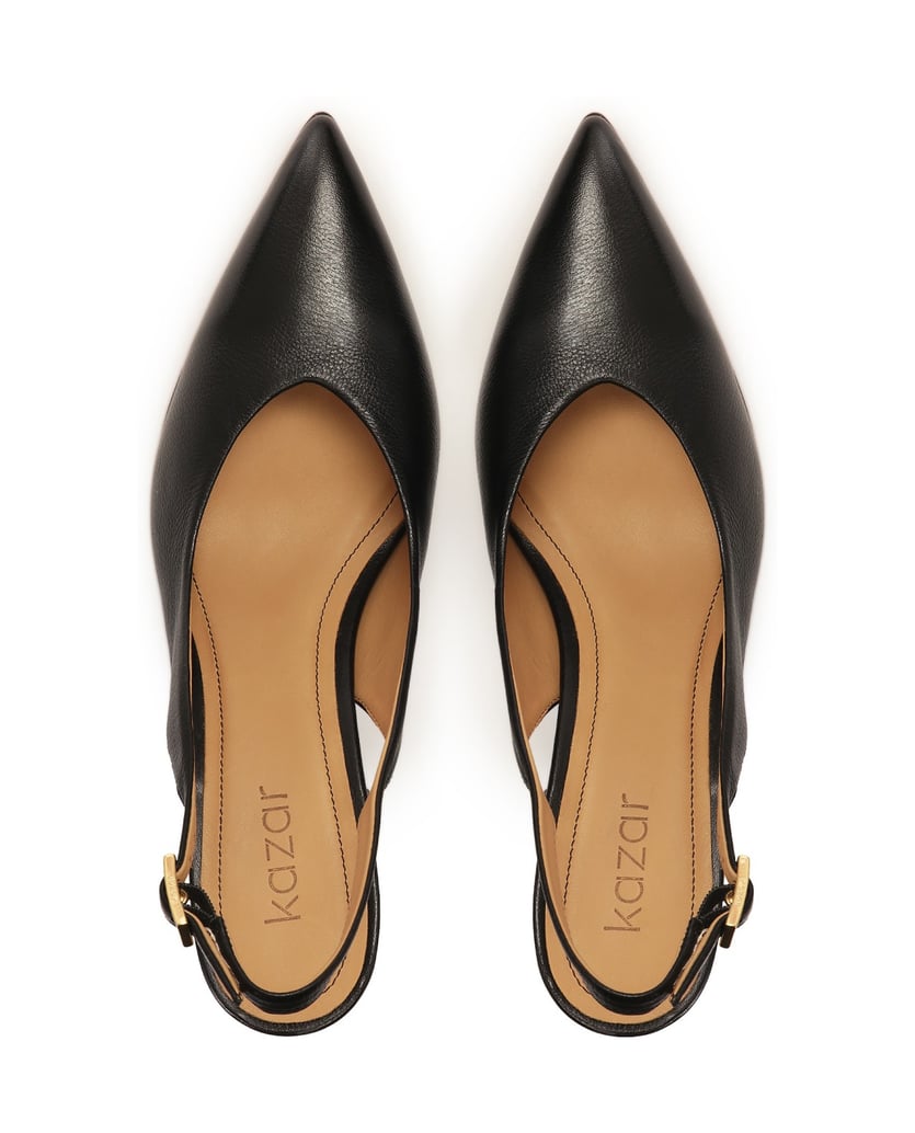 Kazar-Schwarze-Slingback-Pumps-mit-breitem-Absatz-schwarz