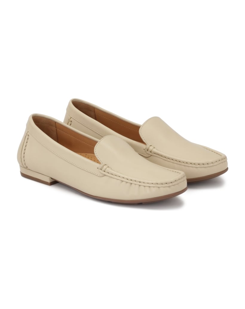 Kazar-Mokassins-zum-Hineinschlüpfen-mit-traditionellen-Nähten-beige