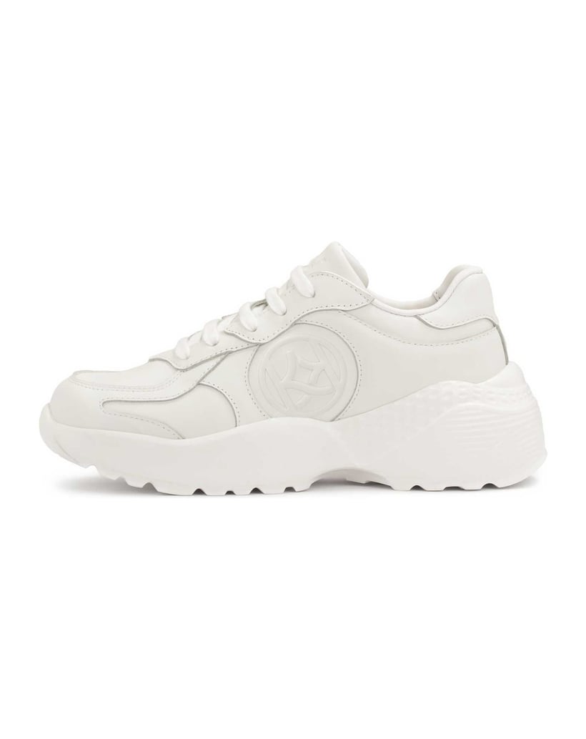 Kazar-Turnschuhe-aus-Leder-in-weißer-Farbe-weiss