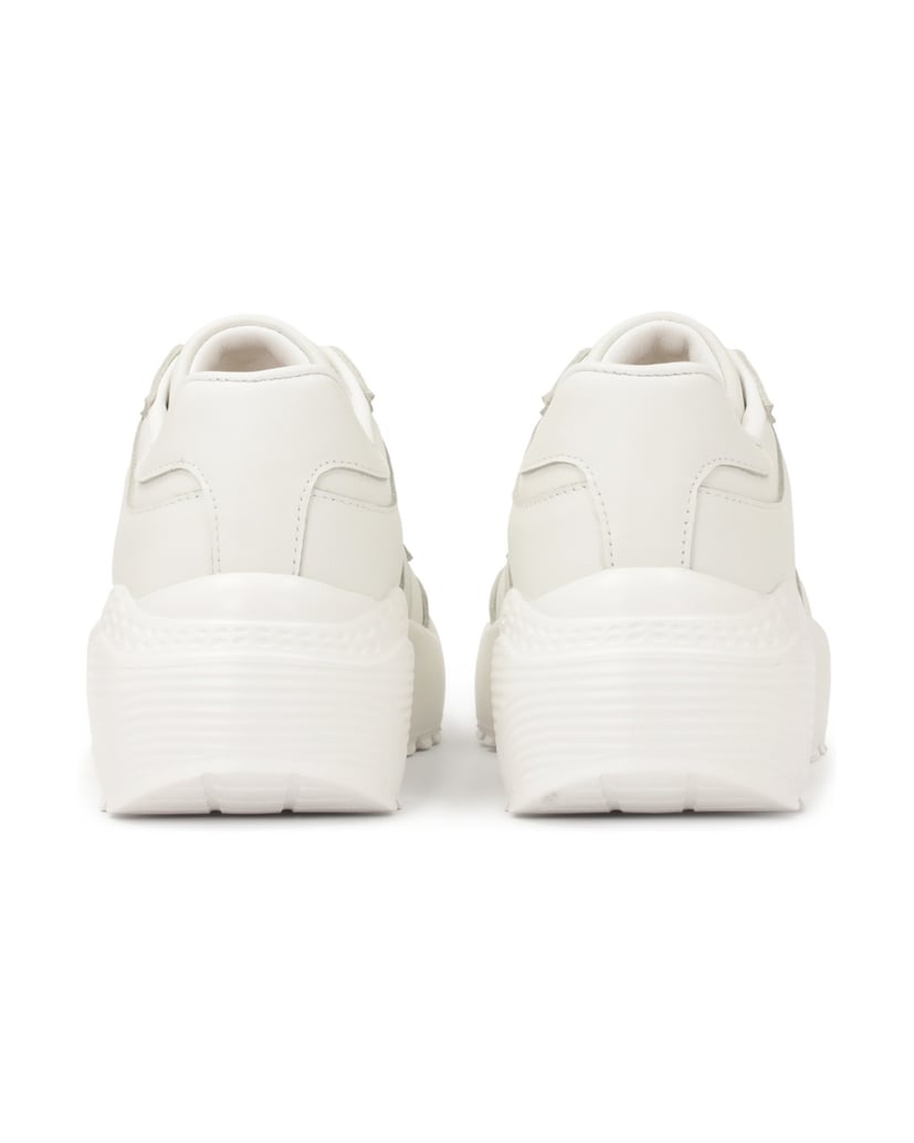 Kazar-Turnschuhe-aus-Leder-in-weißer-Farbe-weiss