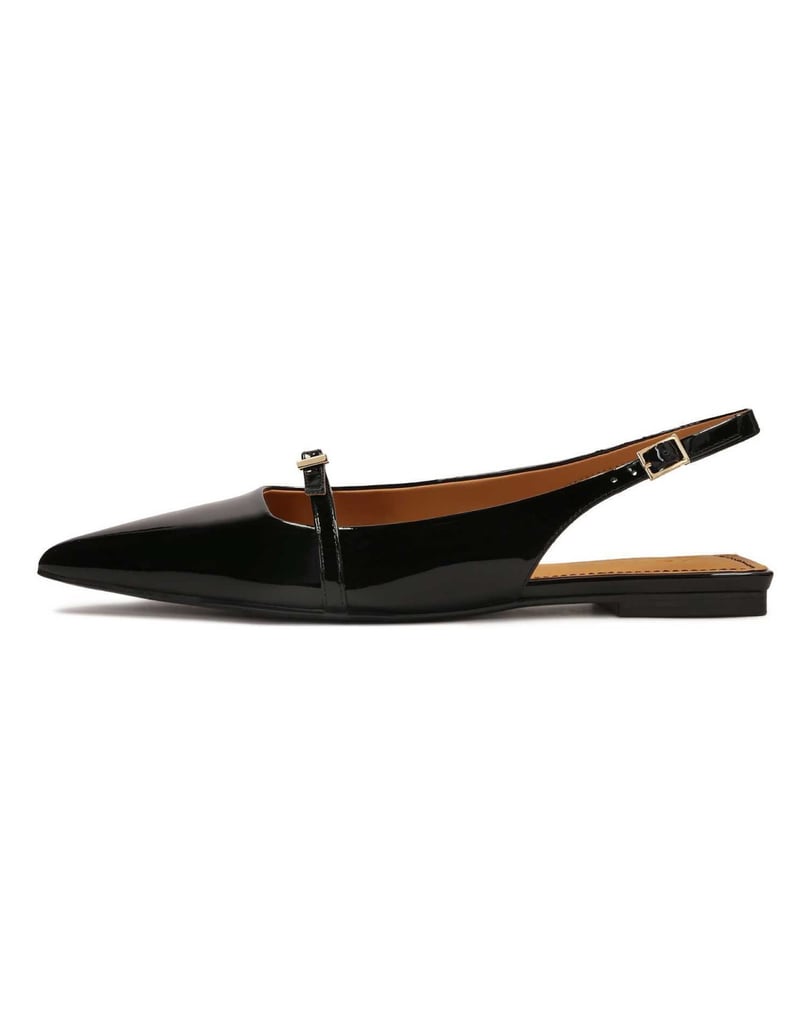 Kazar-Flache-Slingback-Pumps-aus-Lackleder-schwarz