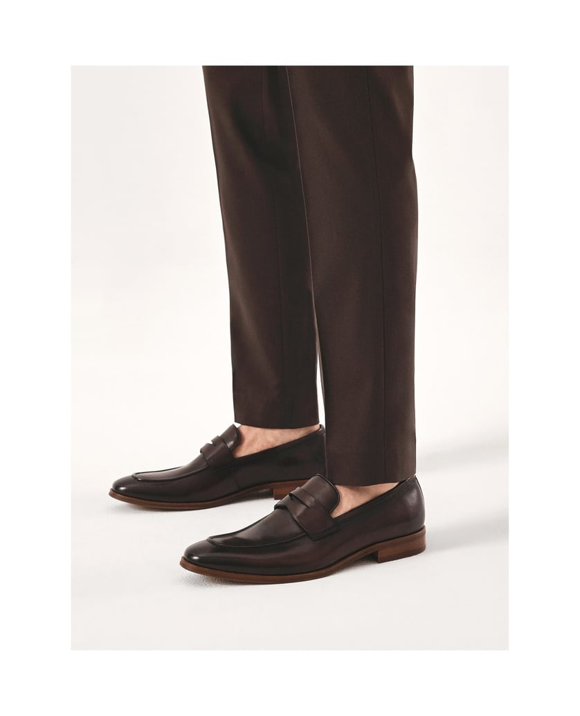 Kazar-Braune-Business-Slipper-mit-schattiertem-Schaft-braun