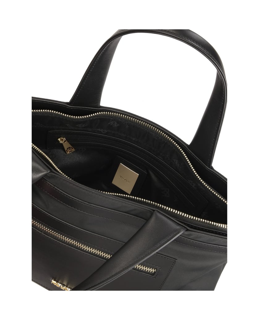 Kazar-Textilhandtasche-und-Umhängetasche-schwarz