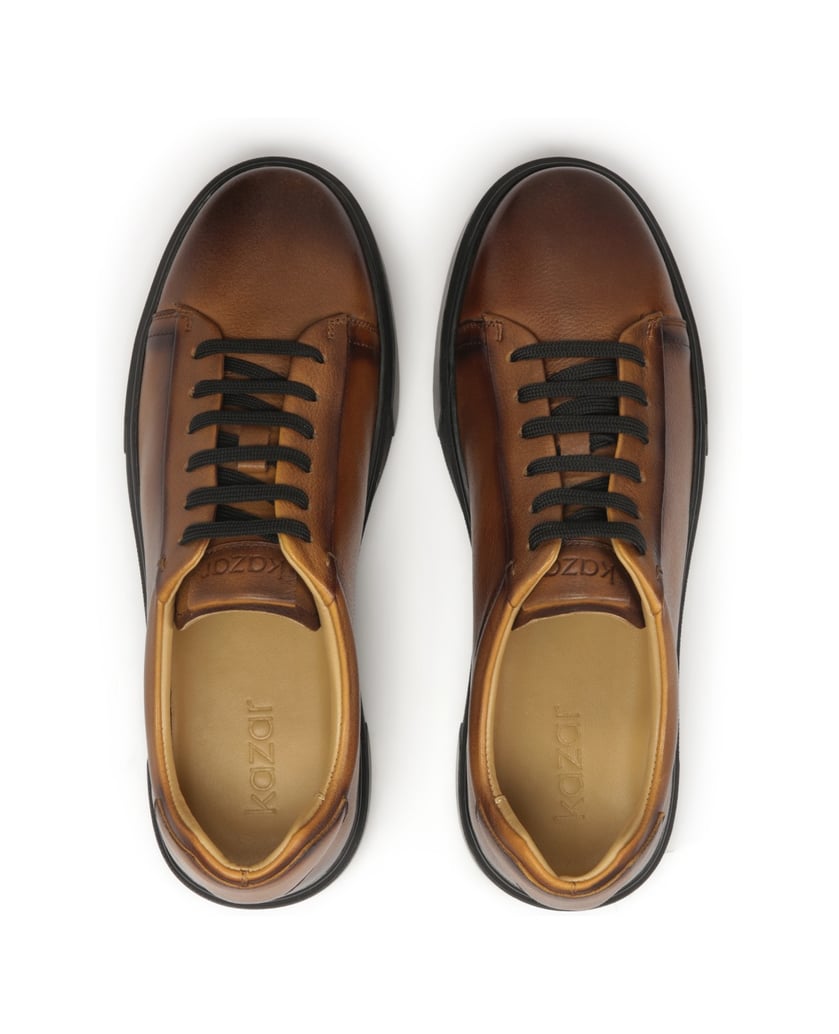 Kazar-Braune-Turnschuhe-im-eleganten-Freizeitstil-braun