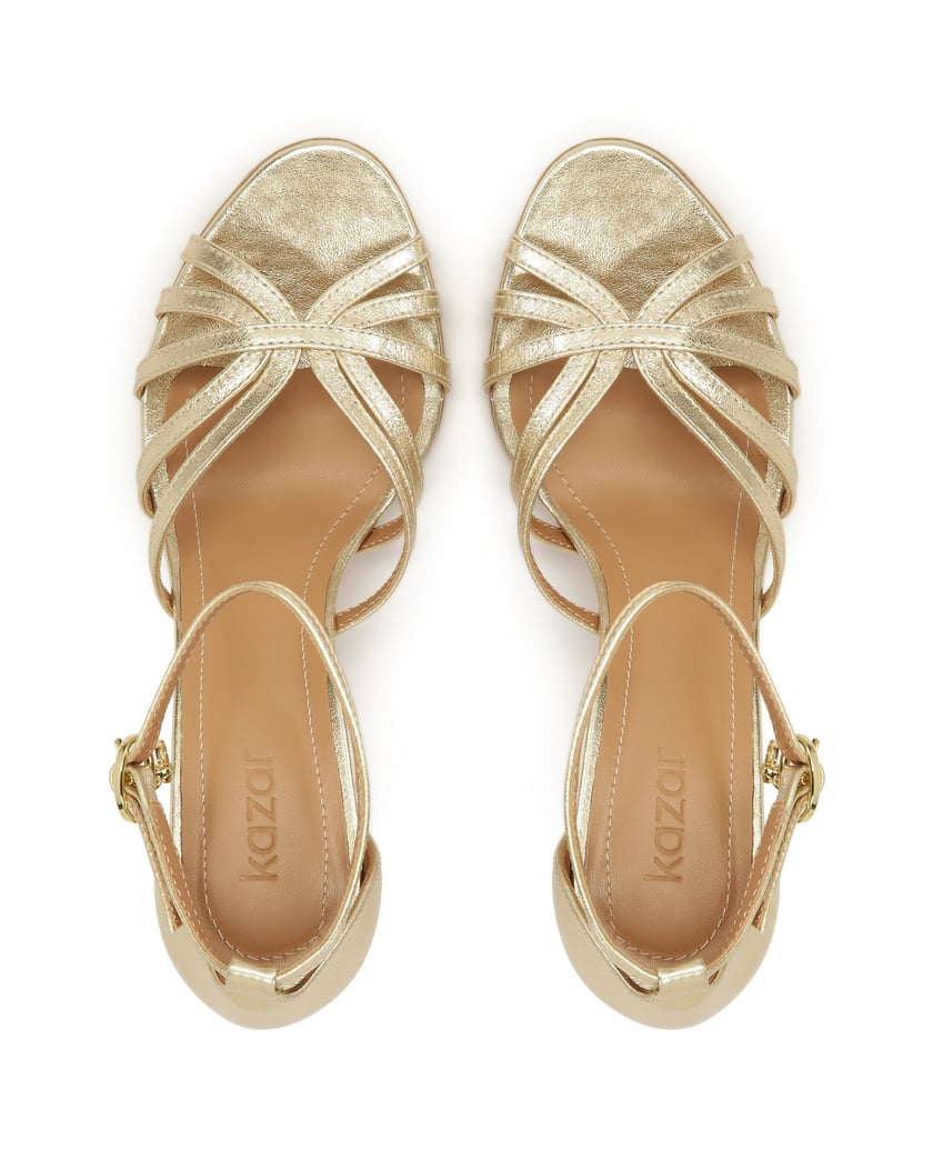 Kazar-Goldene-Sandalen-mit-integrierten-Absätzen-gold