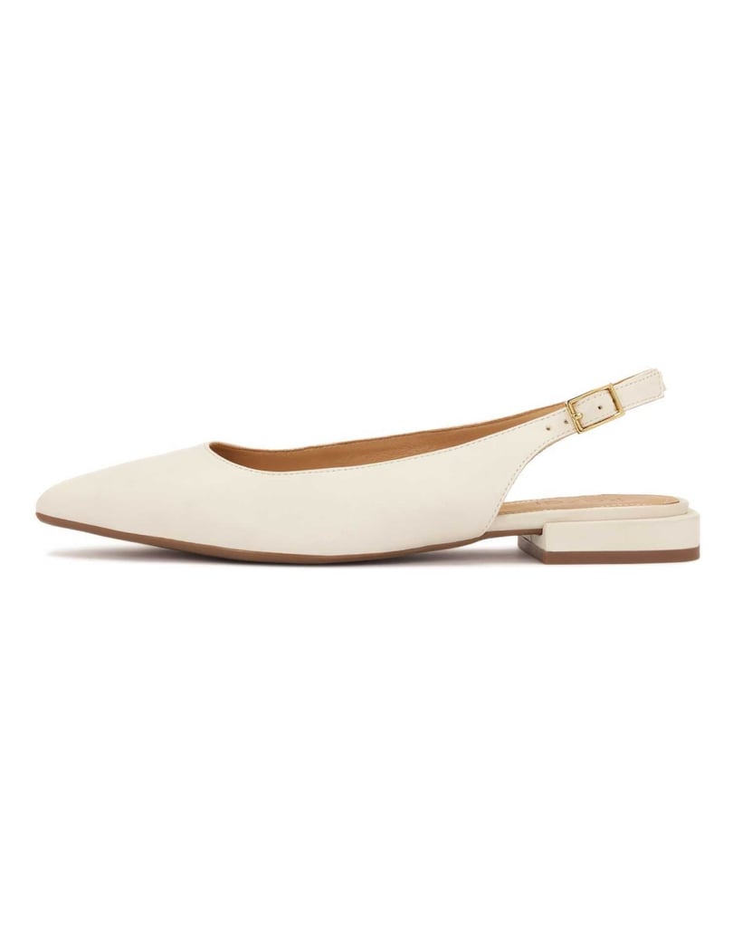 Kazar-Flache-rosa-Slingback-Pumps-weiss