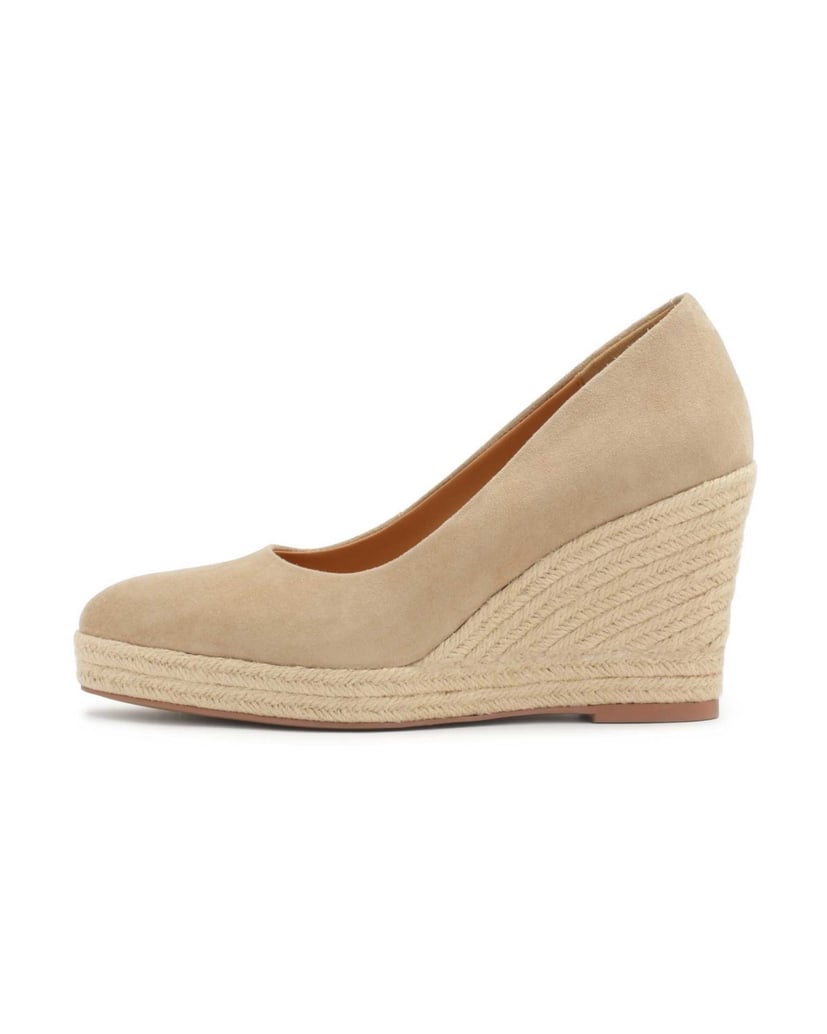 Kazar-Beigefarbene-Wildlederpumps-mit-Plateauabsatz-beige