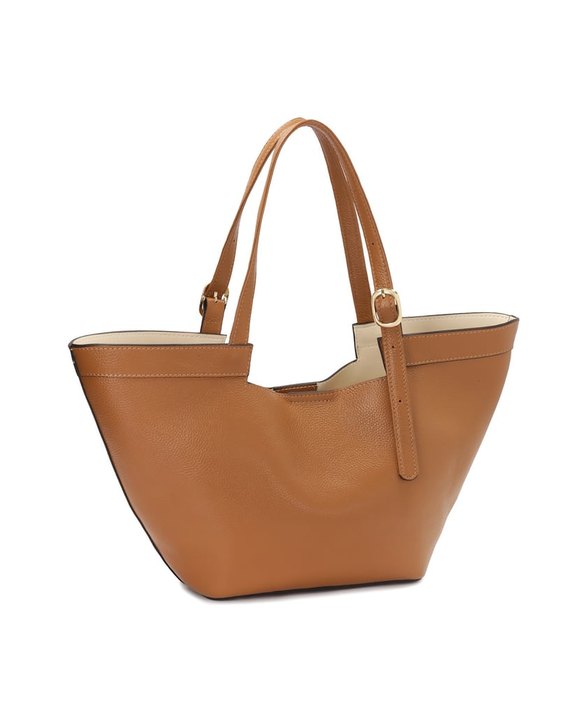 Kazar-Große-Tragetasche-mit-KAZAR-Monogrammen-beige