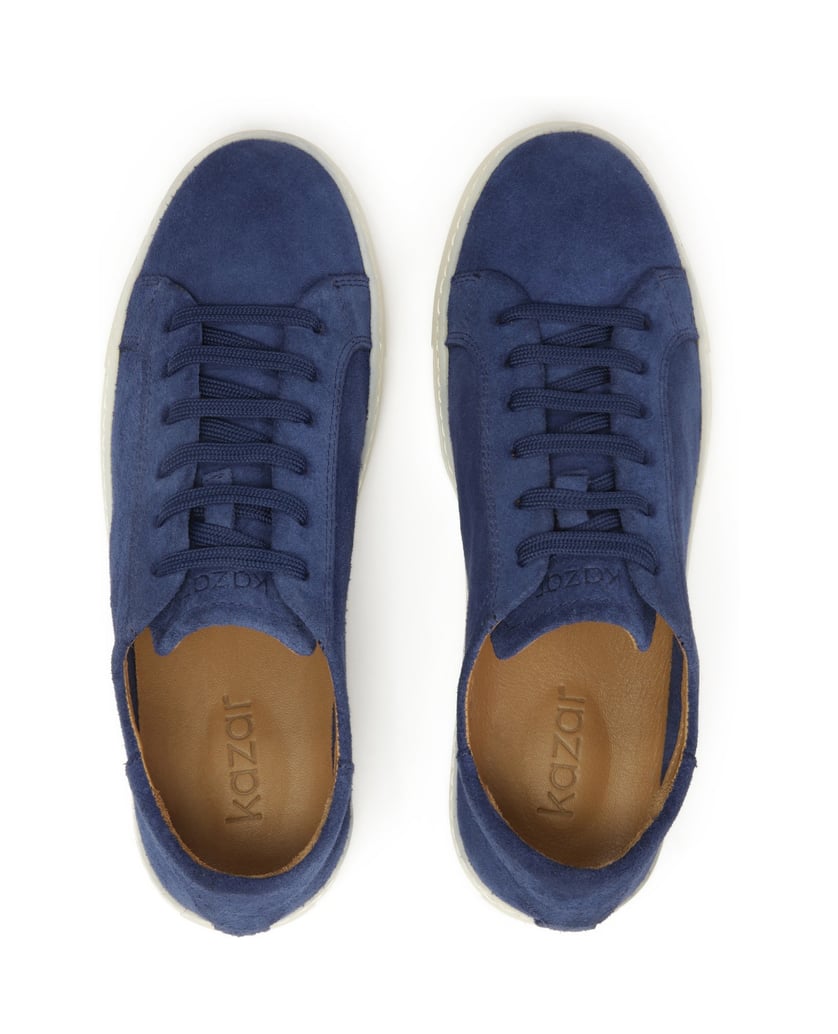Kazar-Marineblaue-Turnschuhe-aus-Wildleder-dunkelblau