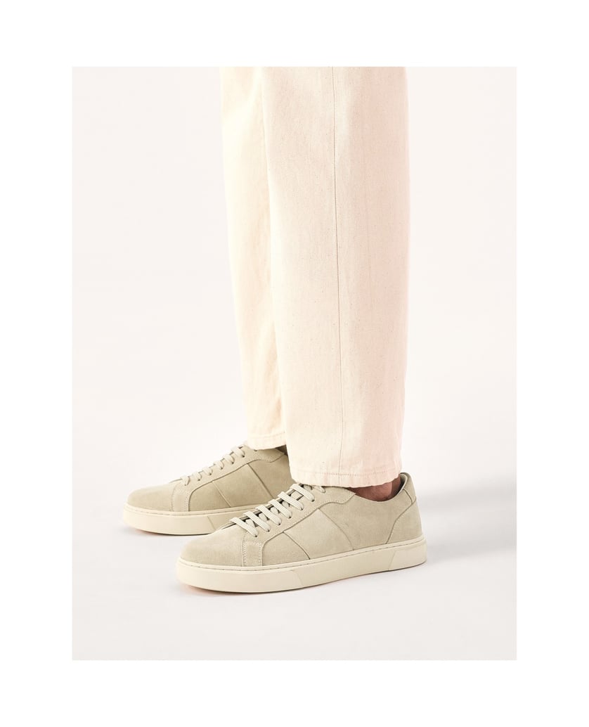 Kazar-Herren-Sneakers-aus-Wildleder-im-lässigen-Stil-beige