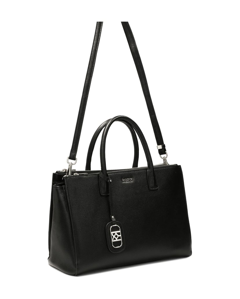 Kazar-Geräumige-Lederhandtasche-im-Business-Stil-schwarz