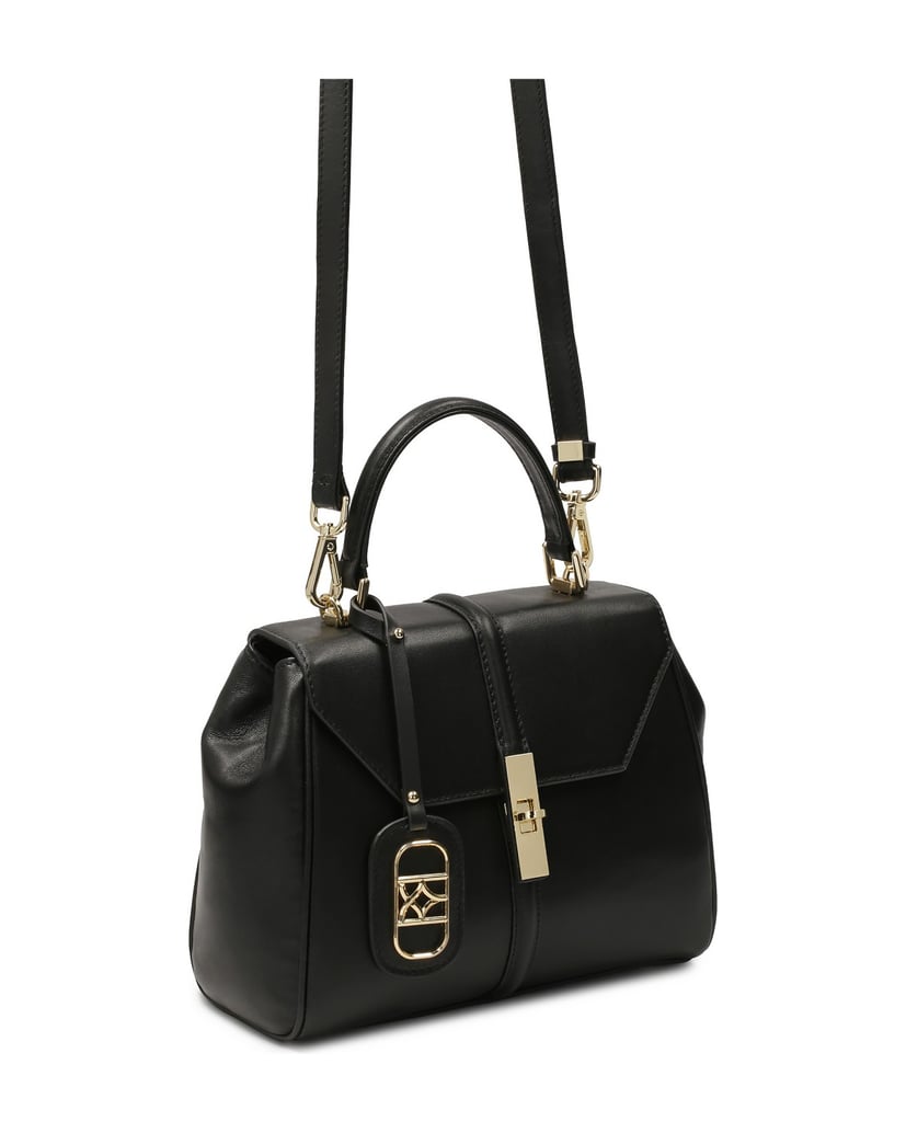 Kazar-Schwarze-Handtasche-des-Typs-mit-Henkel-schwarz