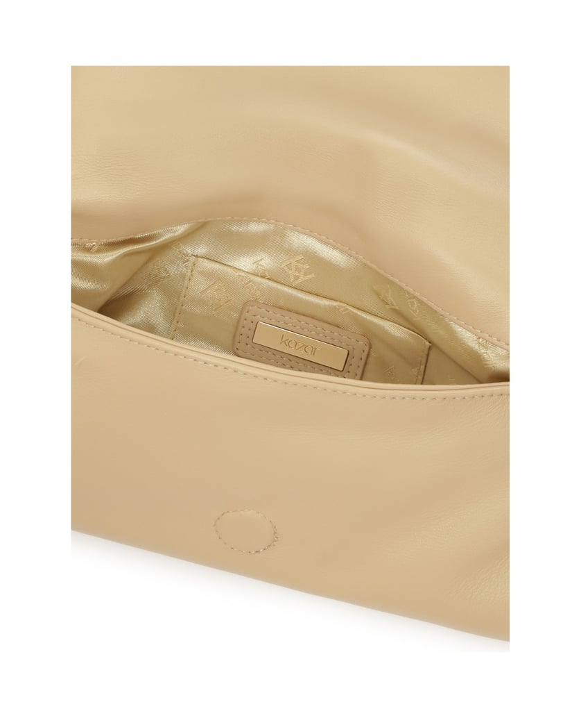 Kazar-Weiche-Handtasche-beige