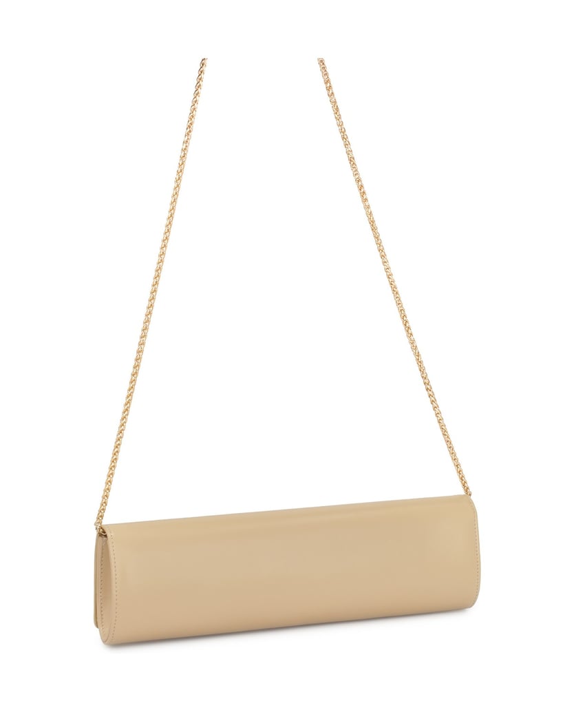 Kazar-Stabile-längliche-Abendtasche-beige