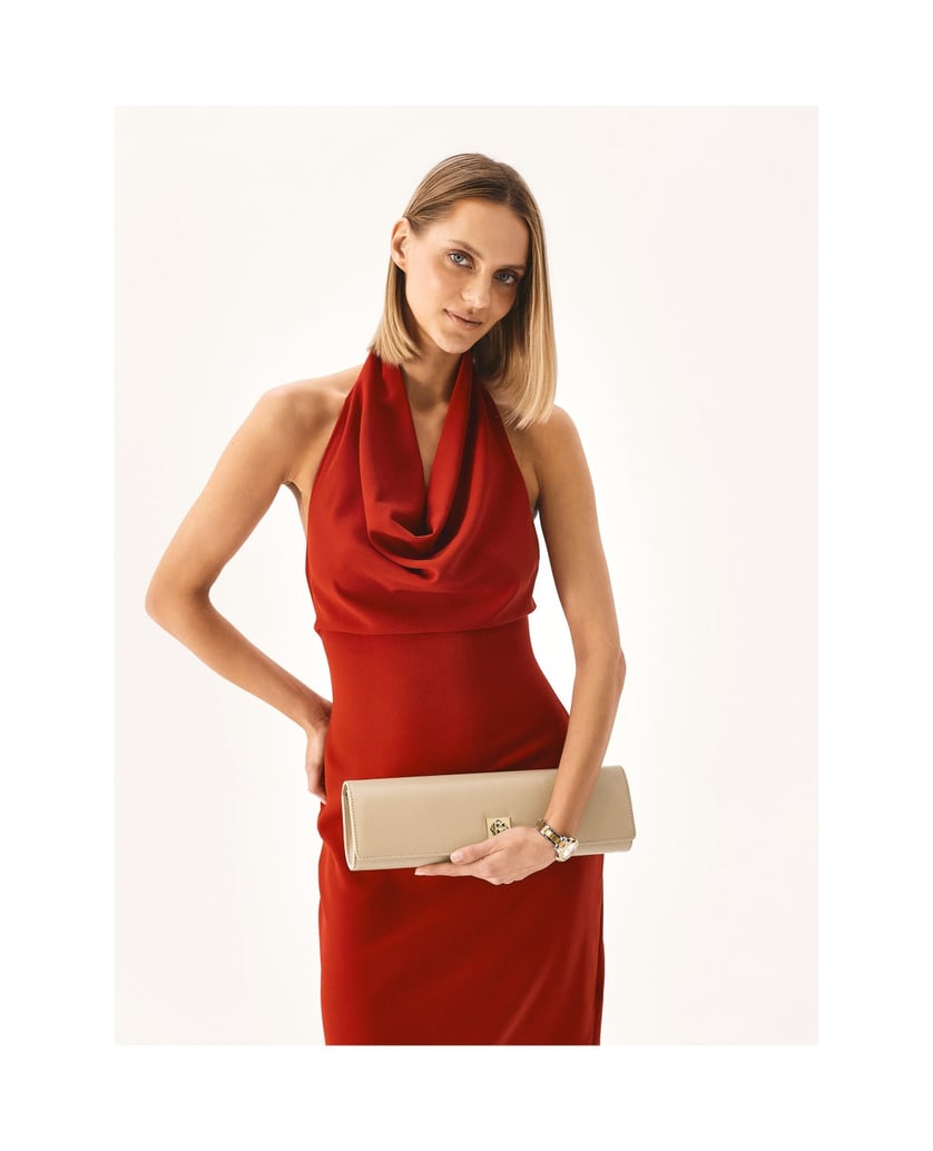 Kazar-Stabile-längliche-Abendtasche-beige