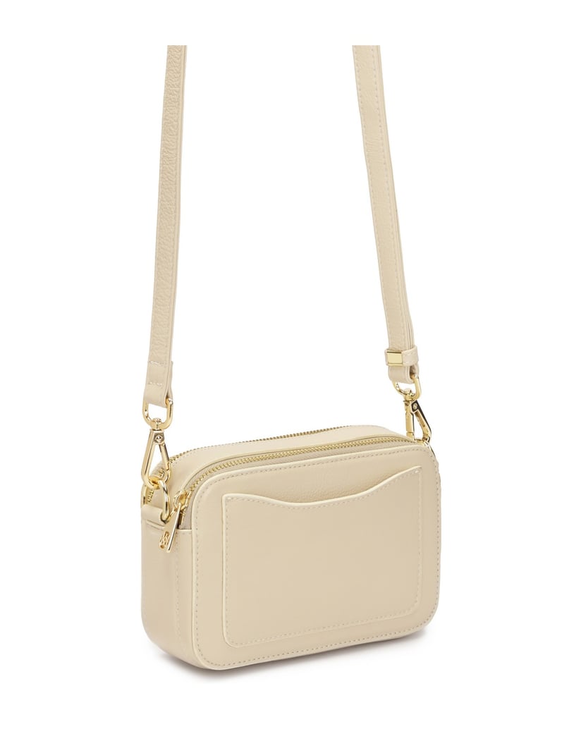 Kazar-Lederhandtasche-mit-zwei-abnehmbaren-Riemen-weiss