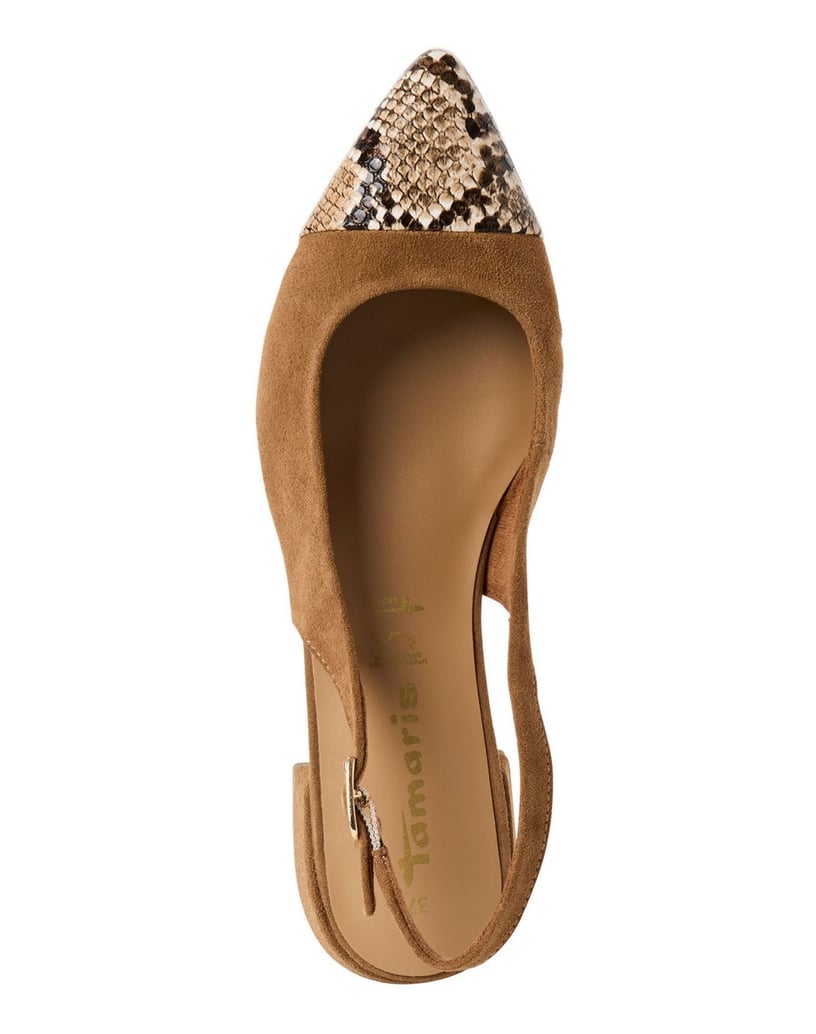 TAMARIS-Slingpumps-beige