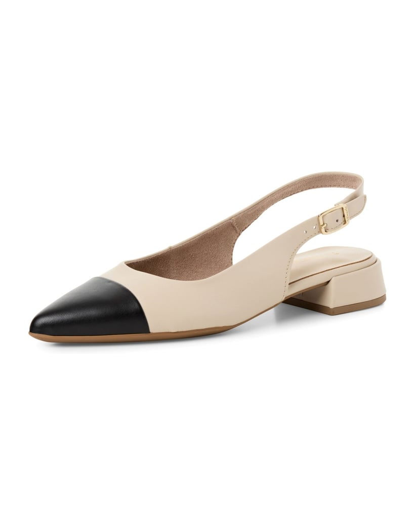 TAMARIS-Slingpumps-beige