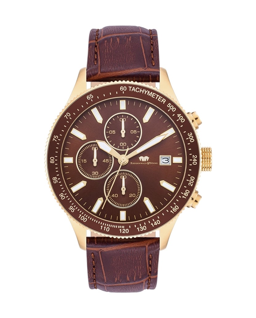 Rhodenwald-&-Söhne-Herren-Armband-Uhr-in-gelbgold