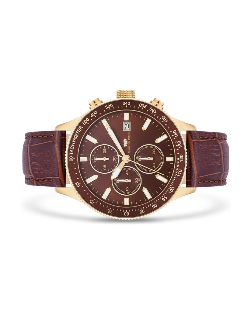 Rhodenwald-&-Söhne-Herren-Armband-Uhr-in-gelbgold