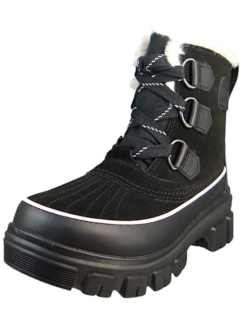 Sorel-Winterstiefel-schwarz