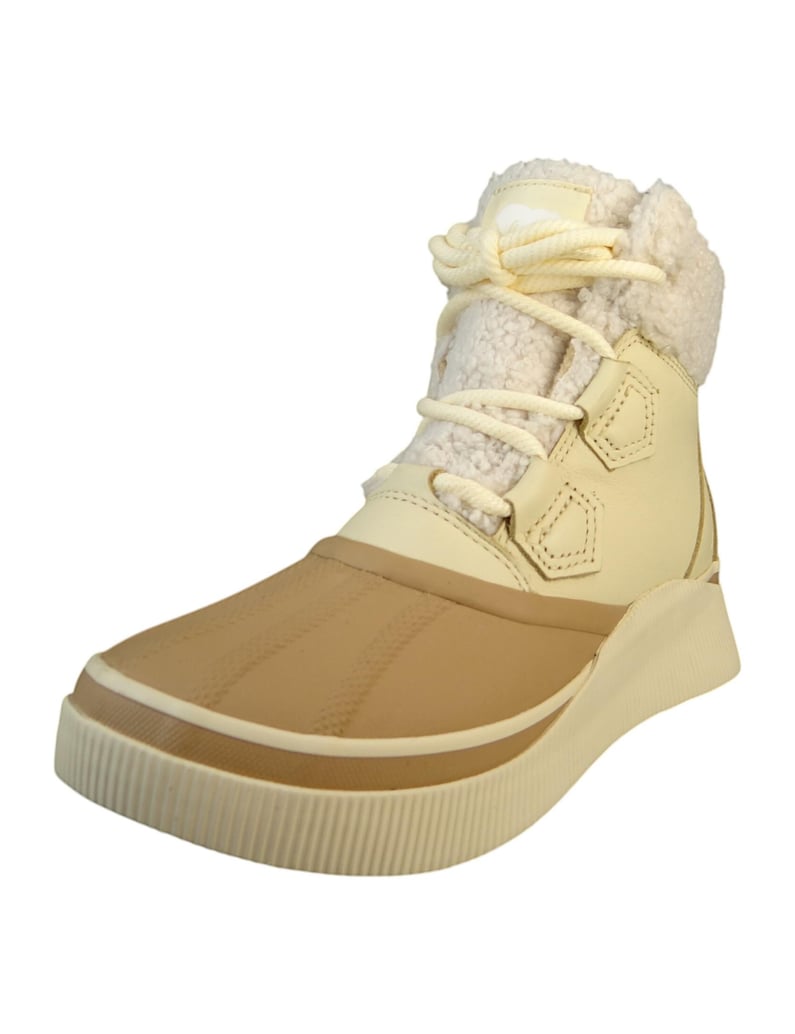 Sorel-Stiefeletten-beige