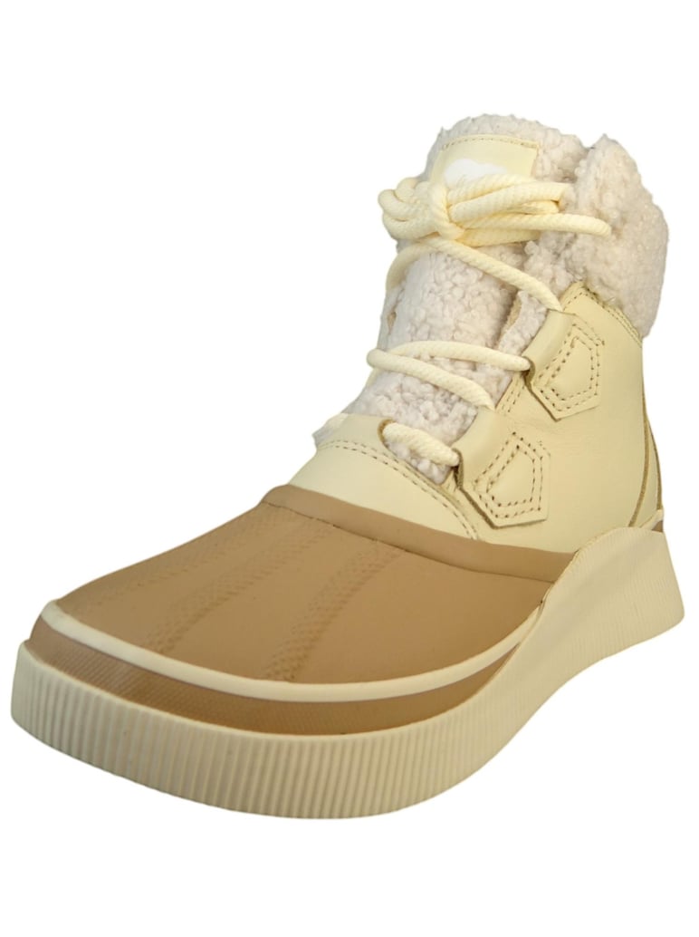 Sorel-Stiefeletten-beige