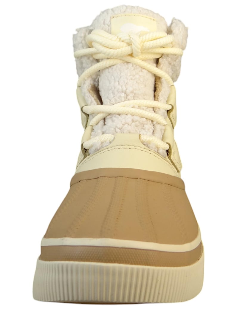 Sorel-Stiefeletten-beige