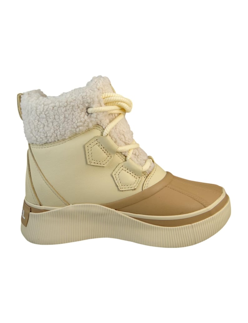 Sorel-Stiefeletten-beige
