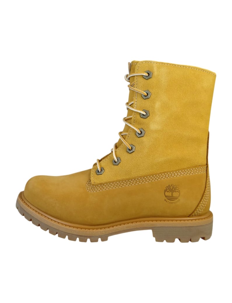 Timberland-Winterstiefel-Authentic-Teddy-gelb