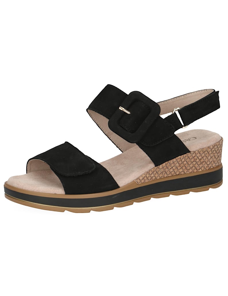 Caprice-Sandalen-schwarz