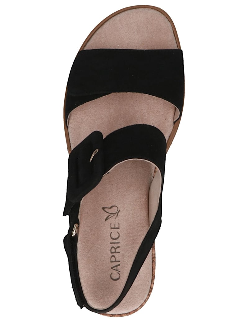 Caprice-Sandalen-schwarz