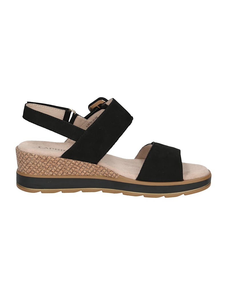 Caprice-Sandalen-schwarz