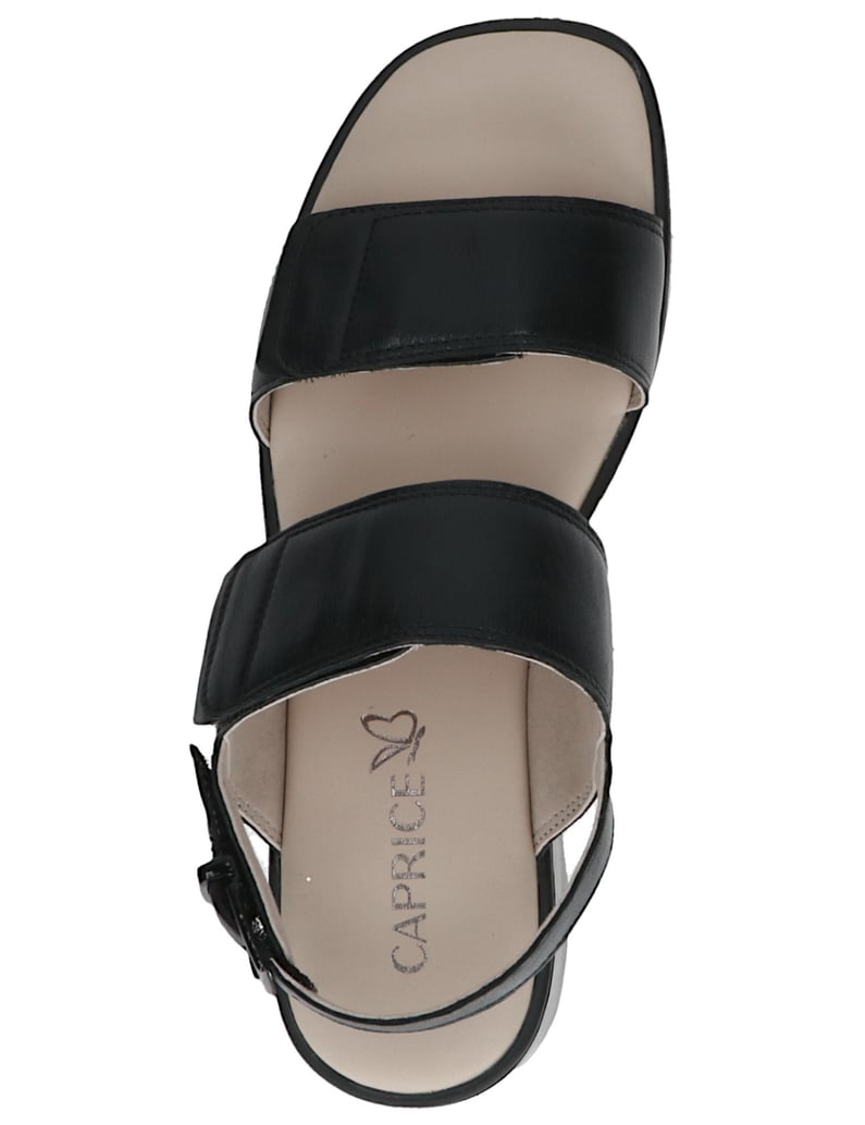 Caprice-Sandalen-schwarz