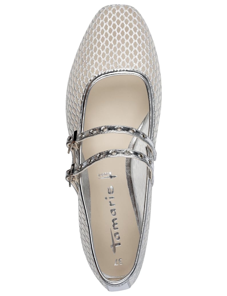 TAMARIS-Ballerinas-silber