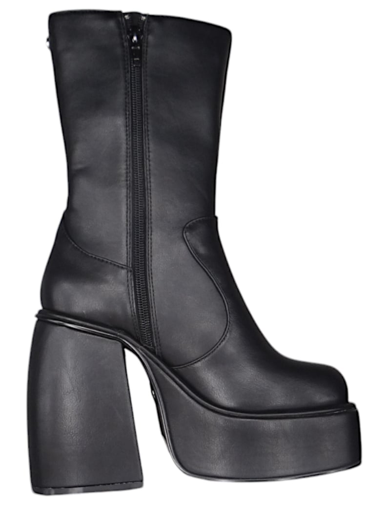 Buffalo-Stiefeletten-schwarz