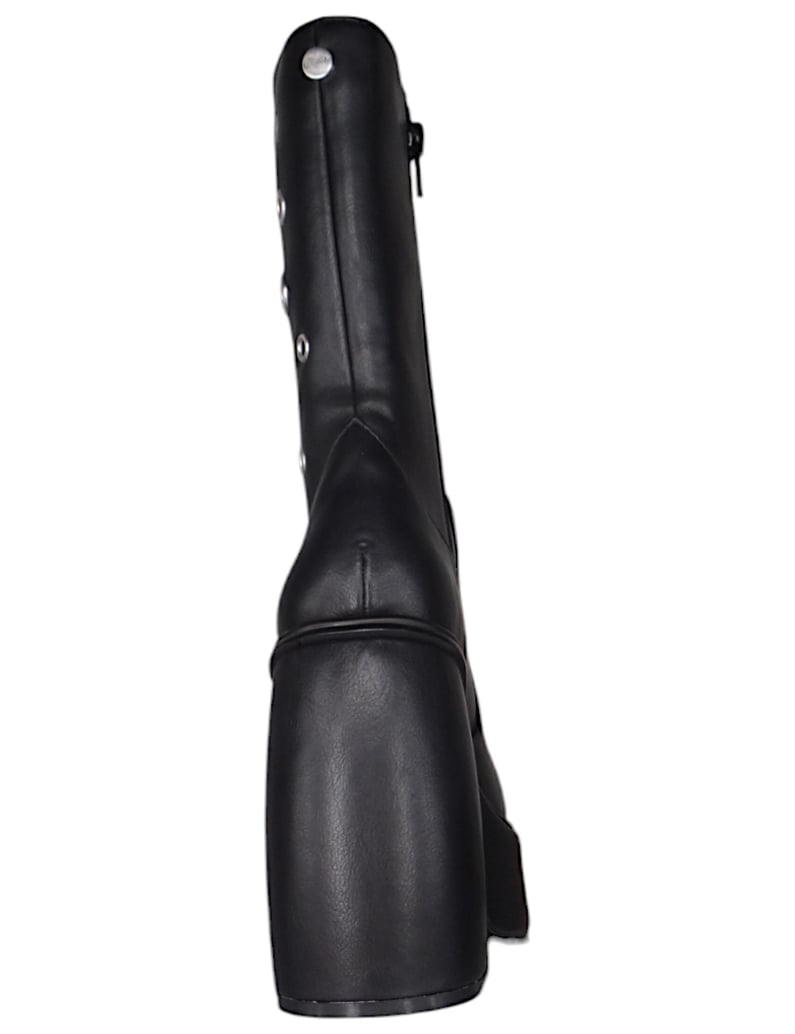 Buffalo-Stiefeletten-schwarz