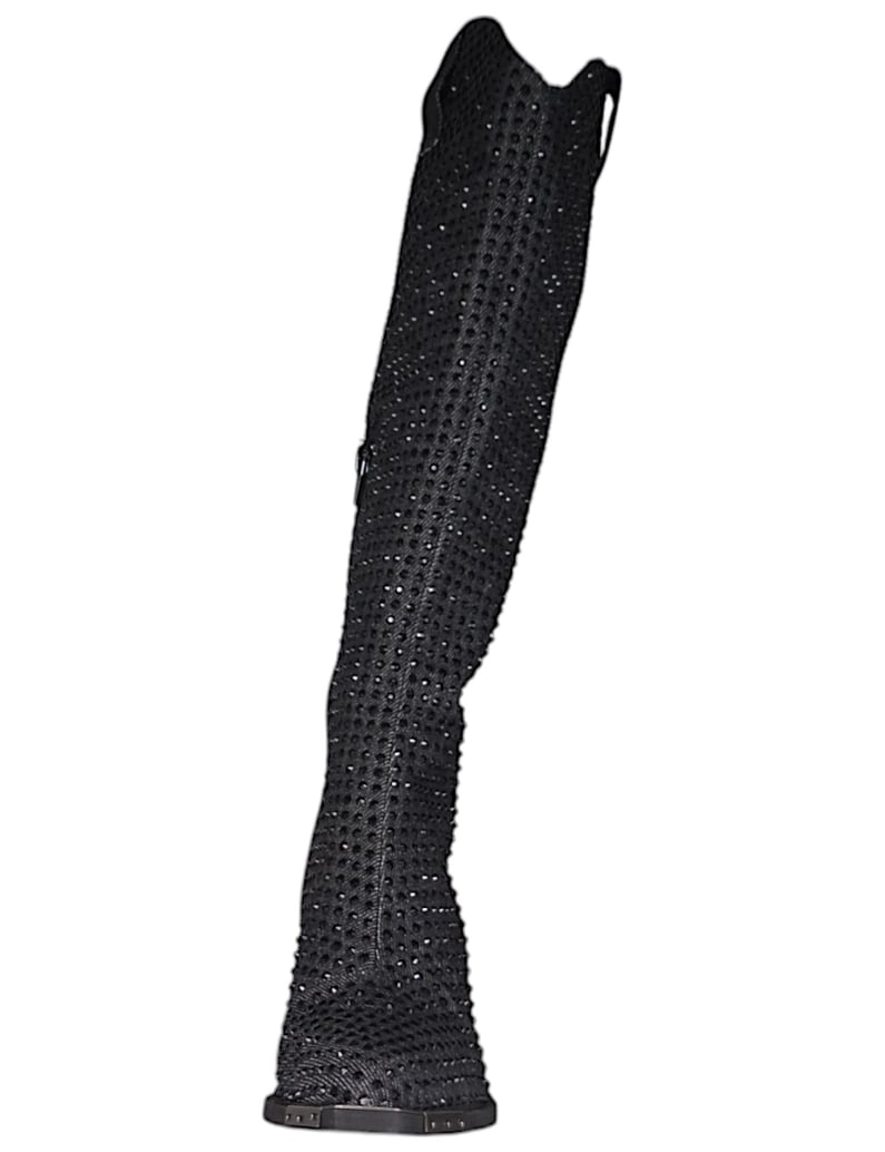 Buffalo-Stiefel-schwarz